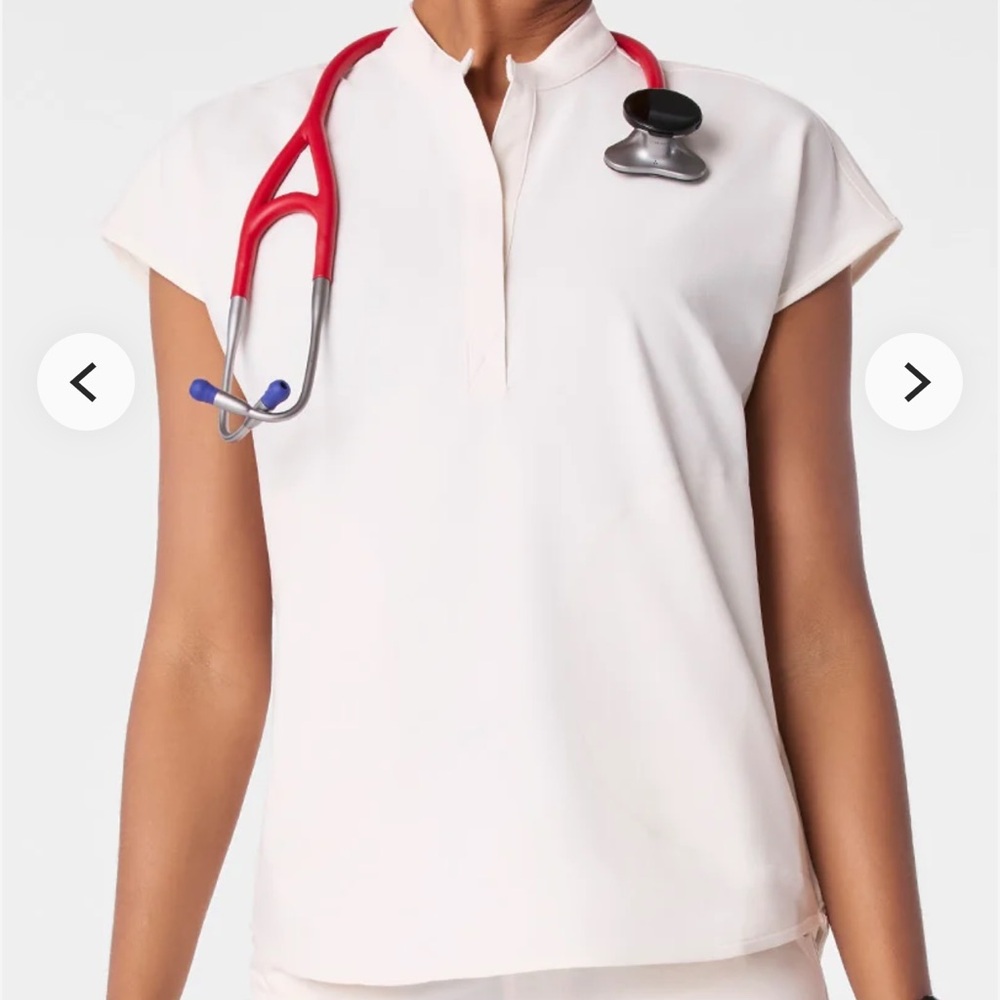 Figs Women's White Blouse